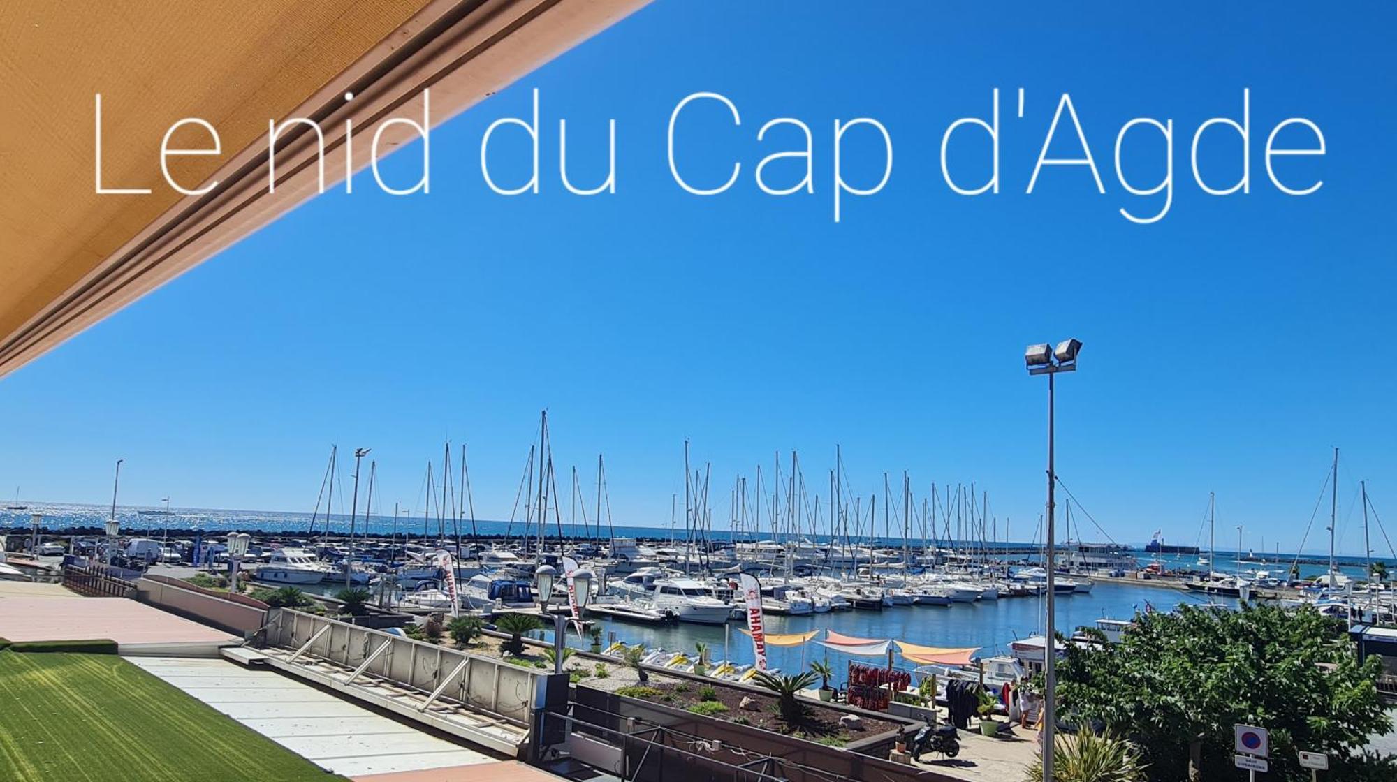 Residence De Standing La Pecherie Spacieux T3 Comme Un Cocon Familial Vue Mer Et Sur L'Avant Port Sur Le Bout Du Bout De Cap D'Agde Seule Cap En Occitanie ภายนอก รูปภาพ